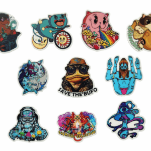 Chemical Collective Custom Sticker Pack│10 Unique Designs