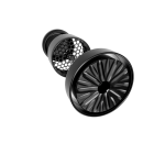 Standard Flower Mill Grinder Black