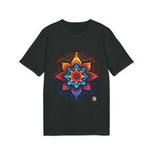 T-Shirt mit Blumen-Mandala