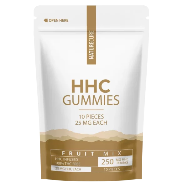HHC gummies 25mg Fruit Mix 10 Pieces Front