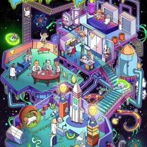 Chemical Collective Team HQ Poster | Exclusive Custom Artwork