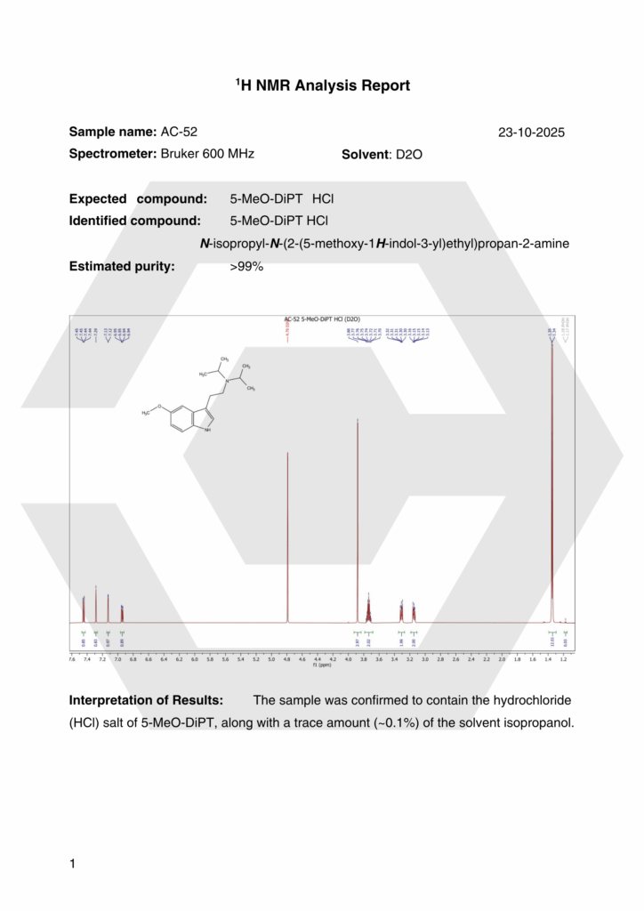 AC-52 5-MeO-DiPT HCL
